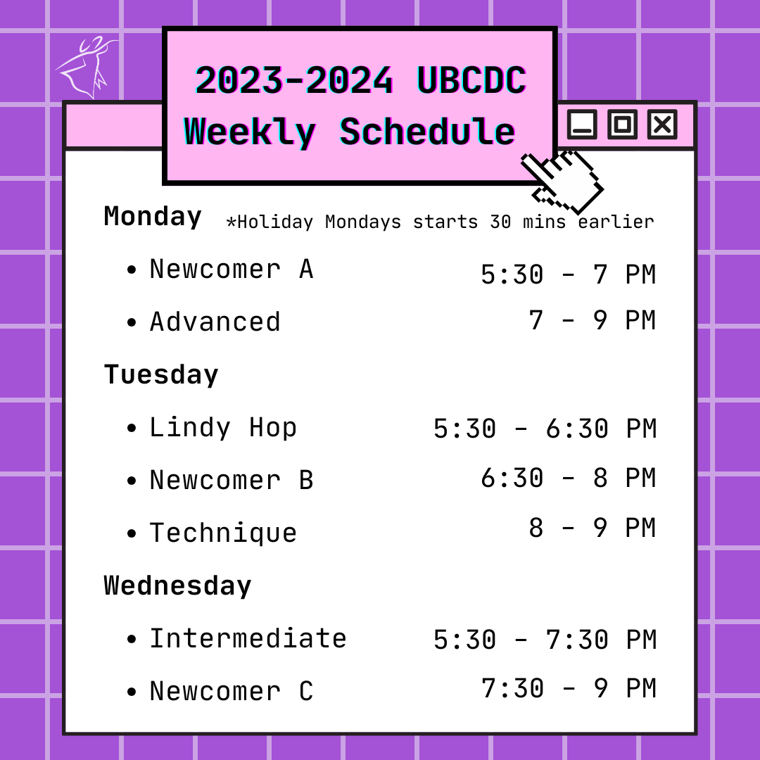 2023-24 Weekly Schedule
